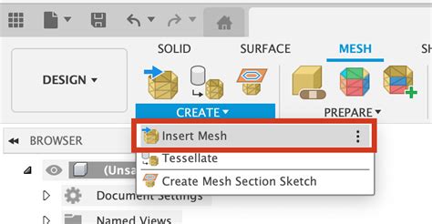 Mesh to Solid File Converter .